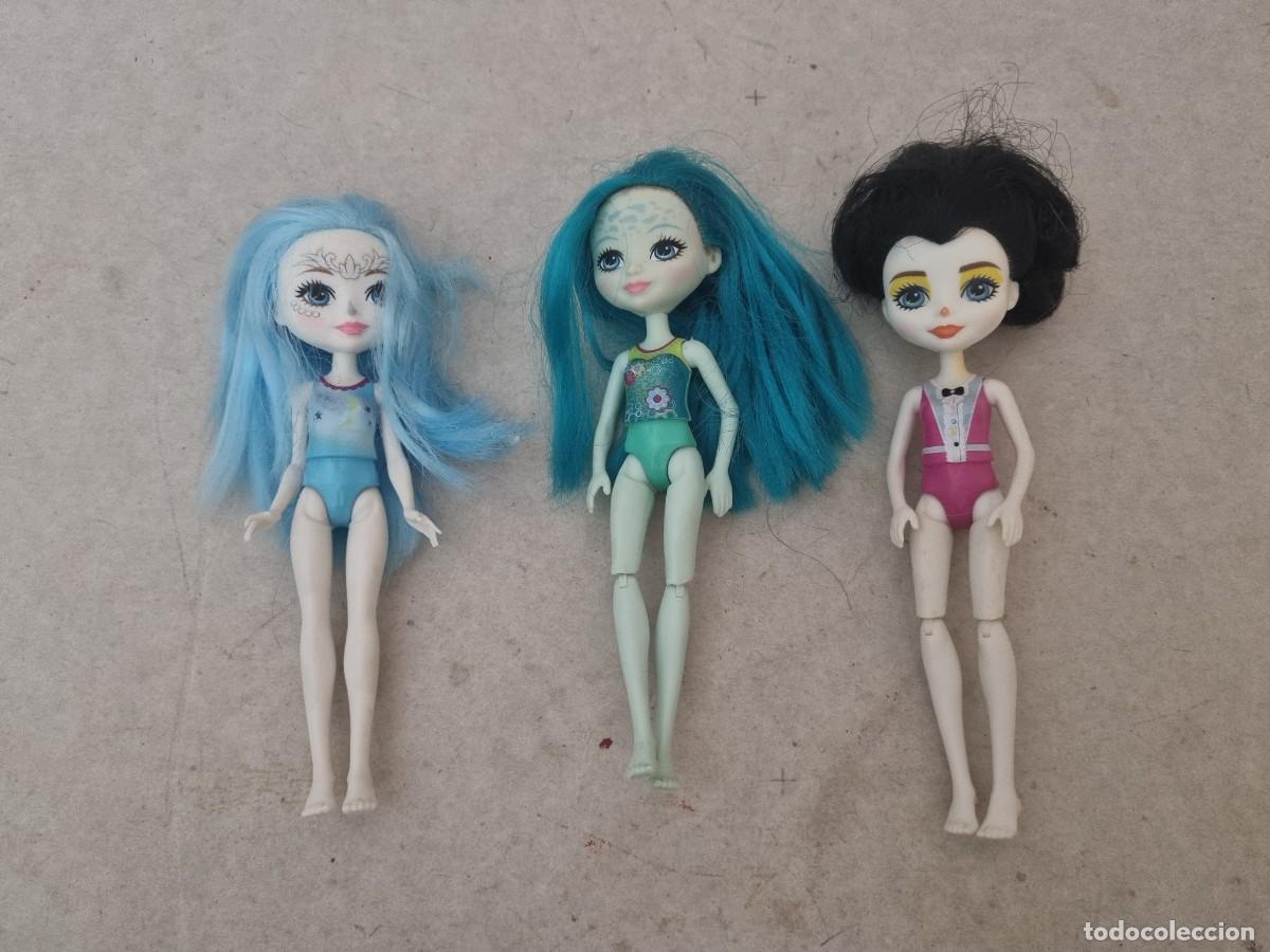 Moderne Puppen: Lote de 3 mu&ntilde;ecas Enchantimals de Mattel