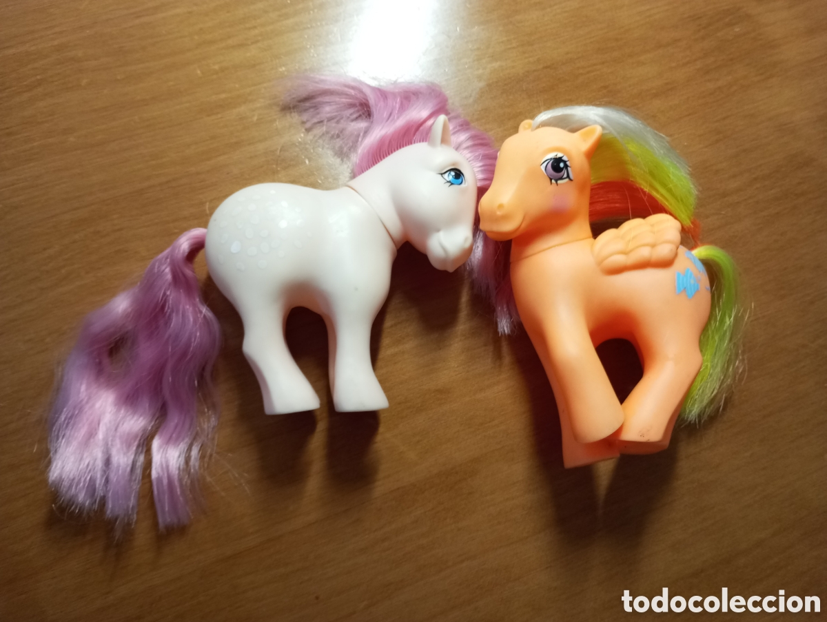 Poup&eacute;es Modernes: muy Little Pony A&ntilde;os 80 Pegaso/Algodon Mi peque&ntilde;o Pony