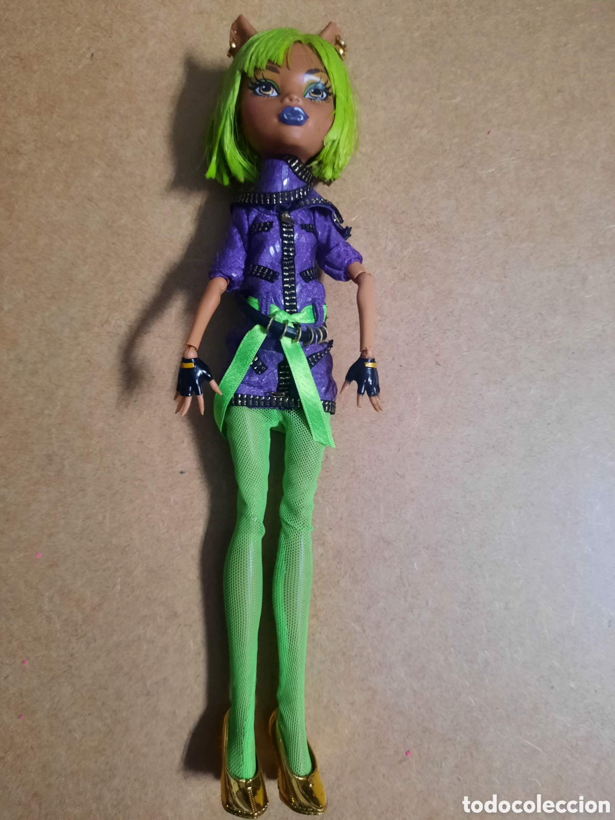 Mu&ntilde;ecas modernas: Clawdeen Wolf de la colecci&oacute;n Dawn of the Dance de Monster High (de Mattel).