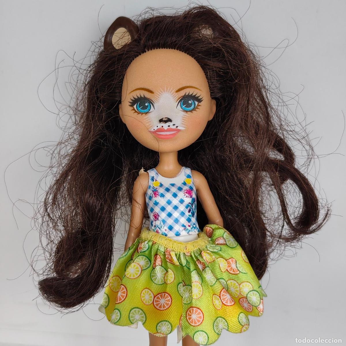 Mu&ntilde;ecas modernas: mu&ntilde;eca Bren Bear Oso de la colecci&oacute;n Enchantimals de Mattel