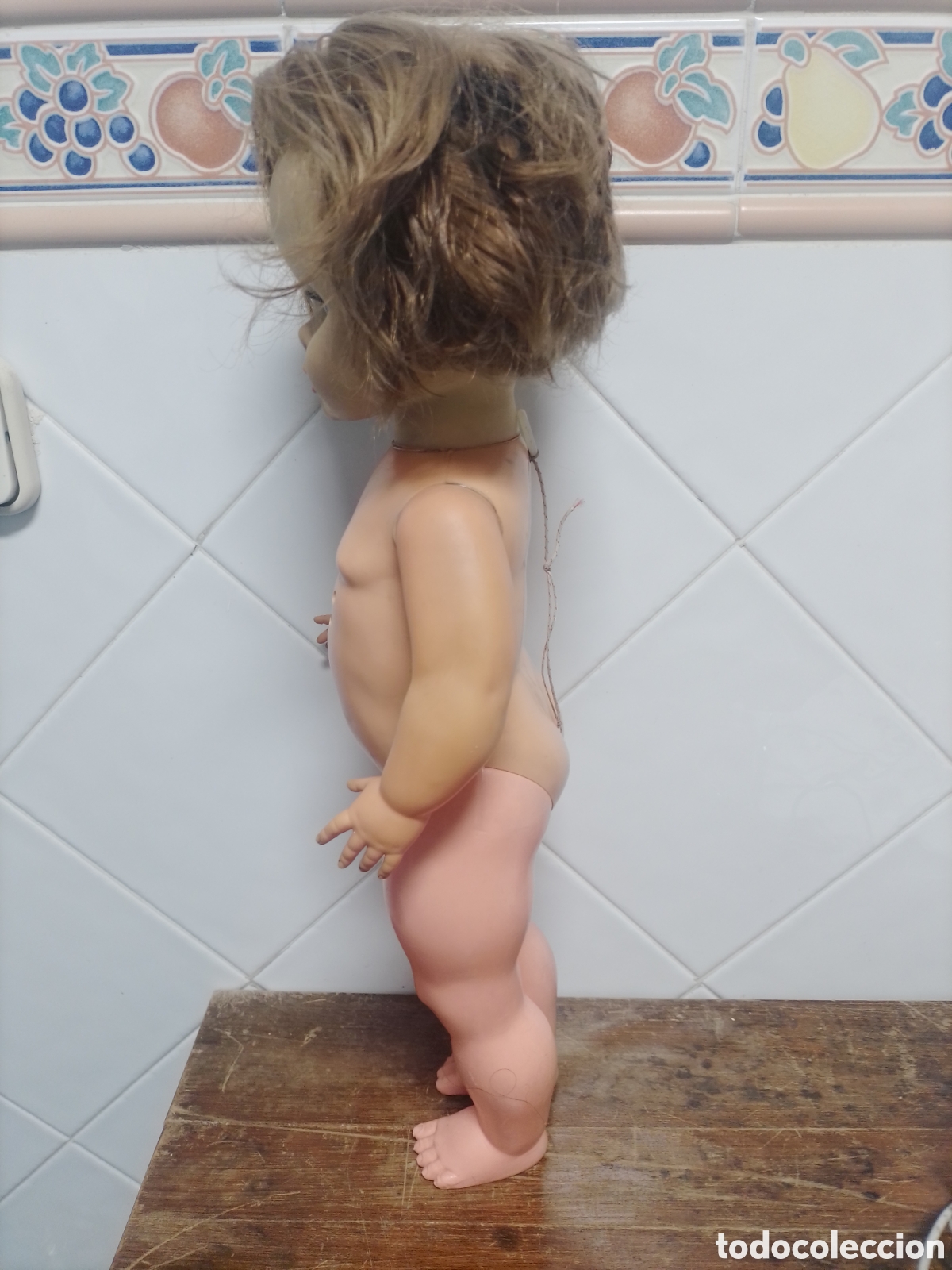 Mu&ntilde;ecas modernas: Antigua Mu&ntilde;eca Gama - 50cm. - Foto 2