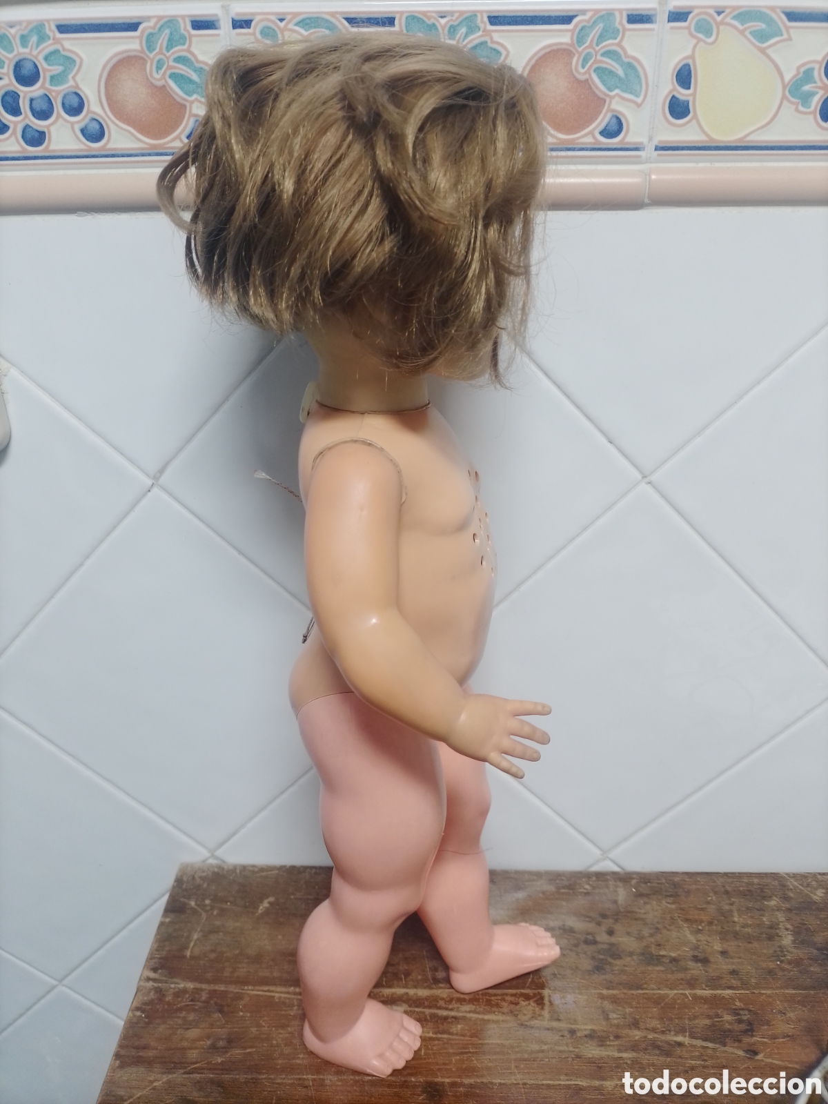 Mu&ntilde;ecas modernas: Antigua Mu&ntilde;eca Gama - 50cm. - Foto 4