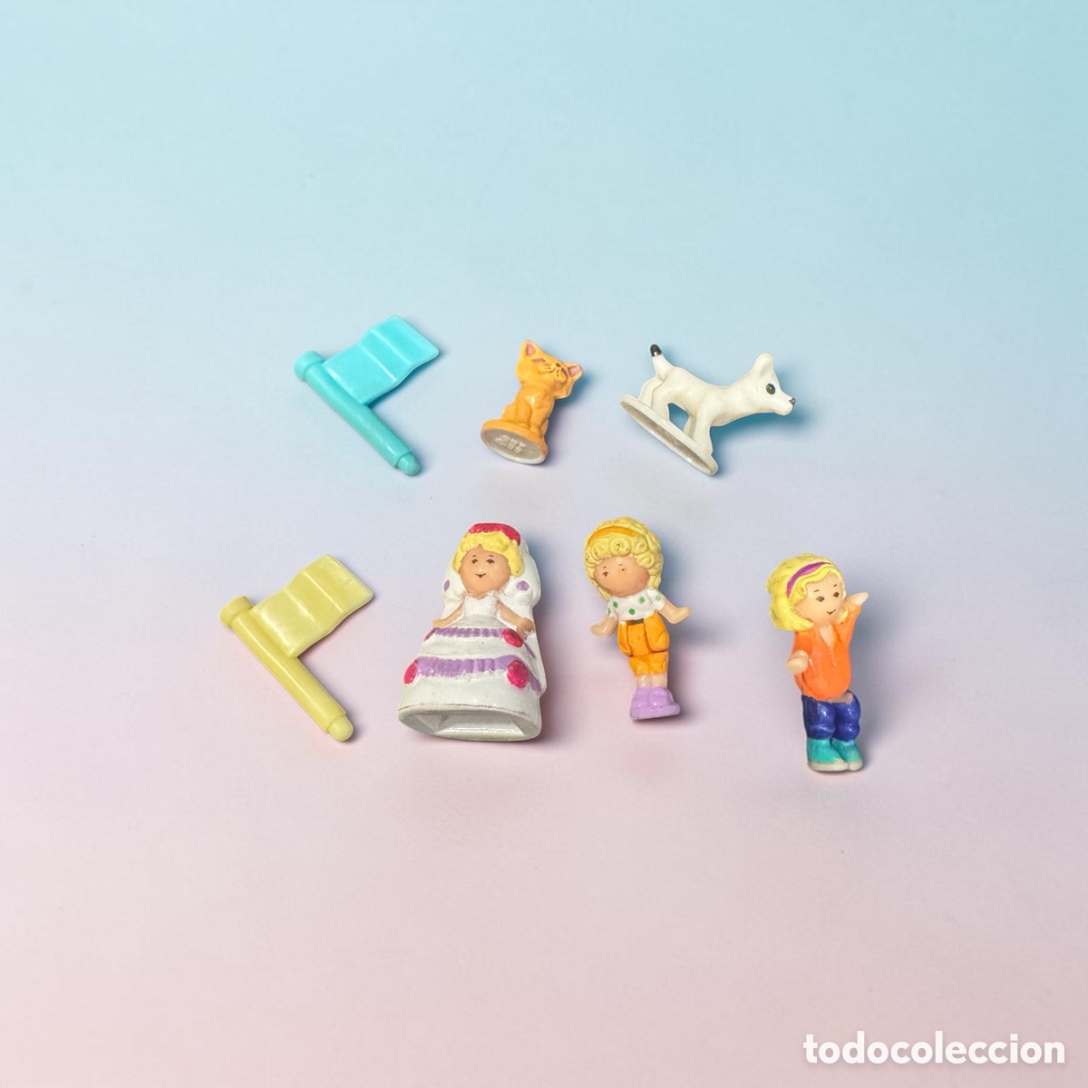 Mu&ntilde;ecas modernas: Lote polly pocket 1992