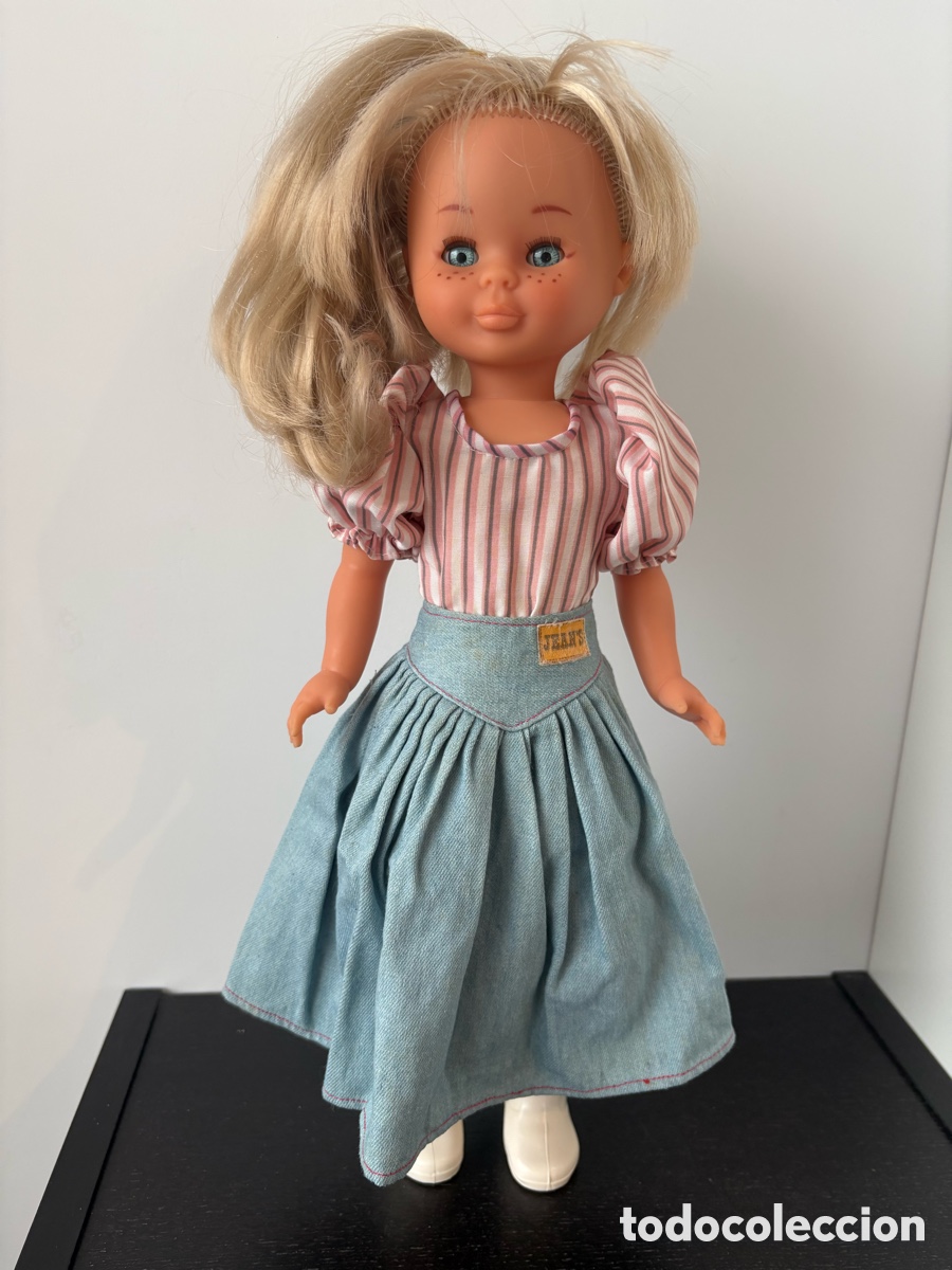 Mu&ntilde;ecas modernas: Mu&ntilde;eca Nancy Jeans a&ntilde;os 80 - Foto 2