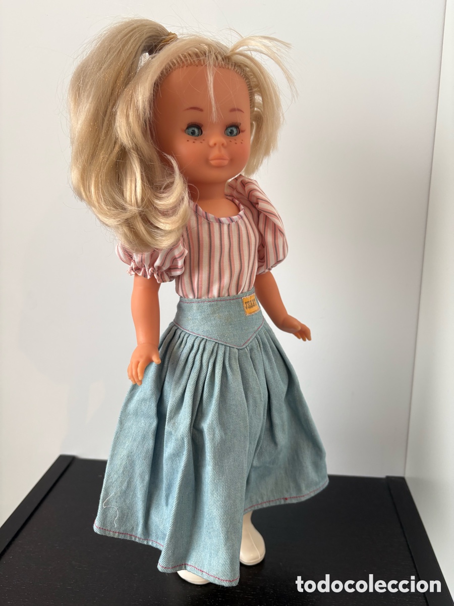 Mu&ntilde;ecas modernas: Mu&ntilde;eca Nancy Jeans a&ntilde;os 80