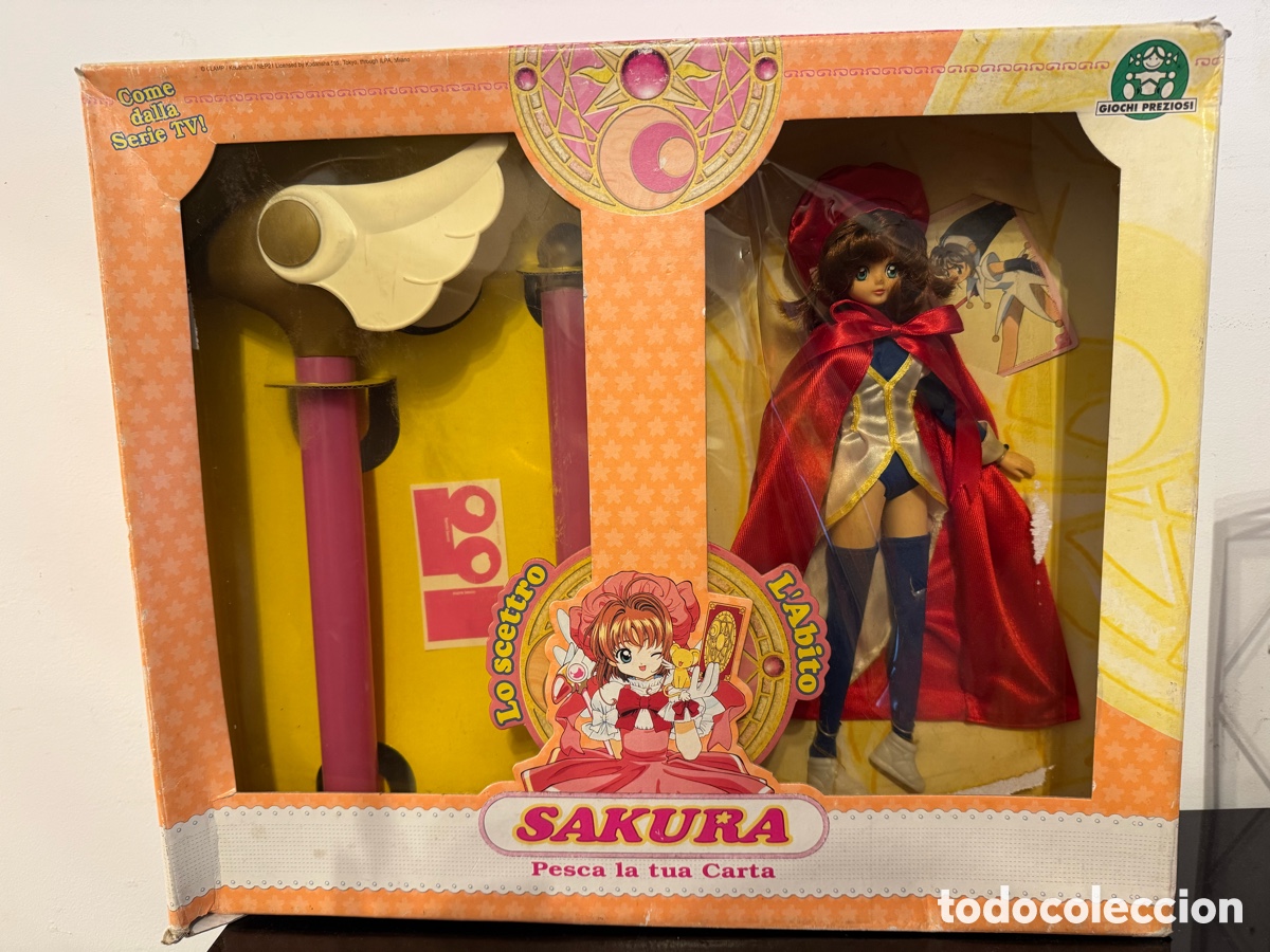 Mu&ntilde;ecas modernas: Mu&ntilde;eca Vintage Sakura Card Captor (Giochi Preziosi, 1999)