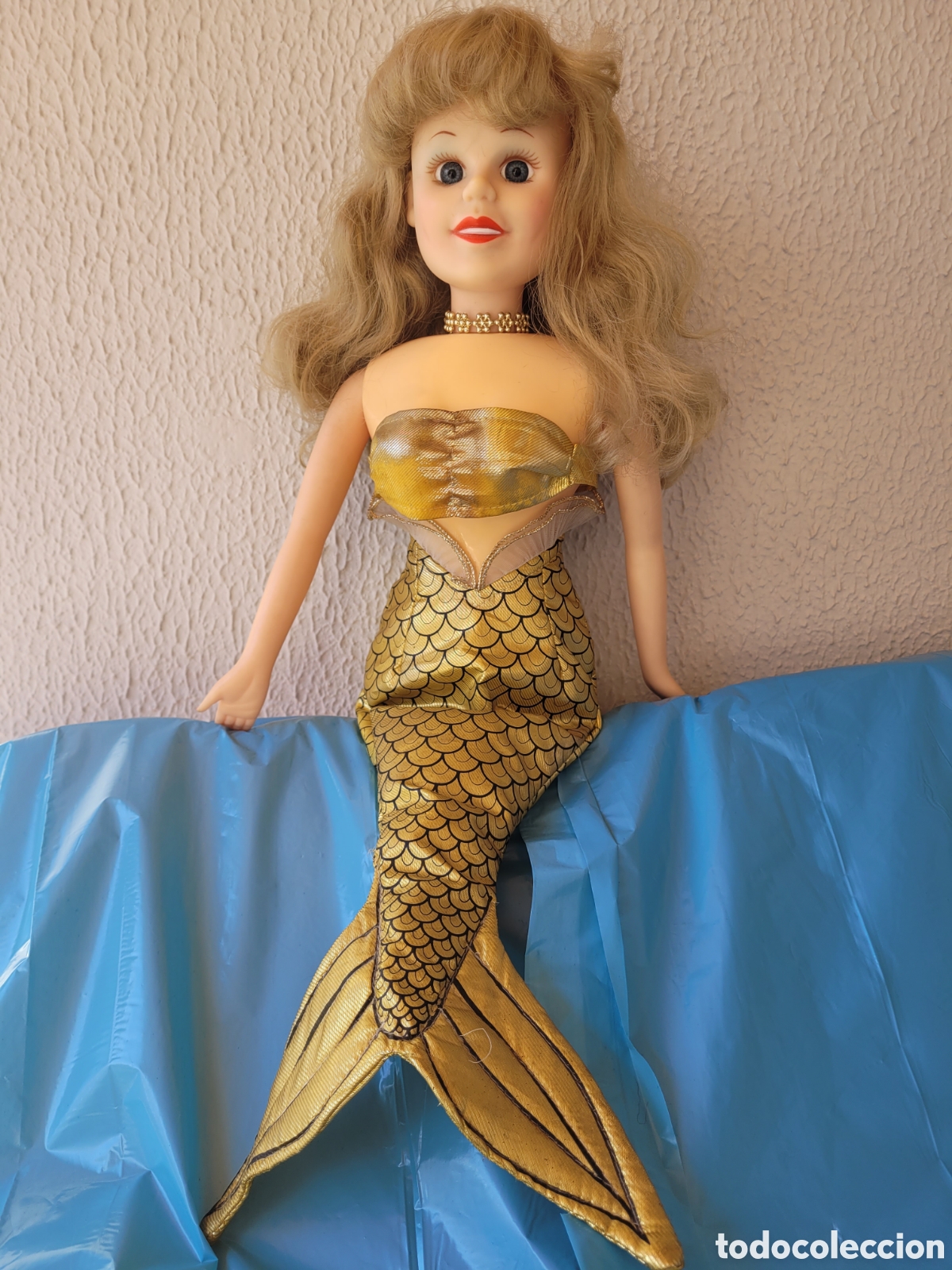 Mu&ntilde;ecas modernas: Sirena. Mu&ntilde;eca antigua - Foto 2