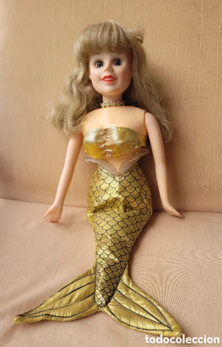 Mu&ntilde;ecas modernas: Sirena. Mu&ntilde;eca antigua - Foto 6