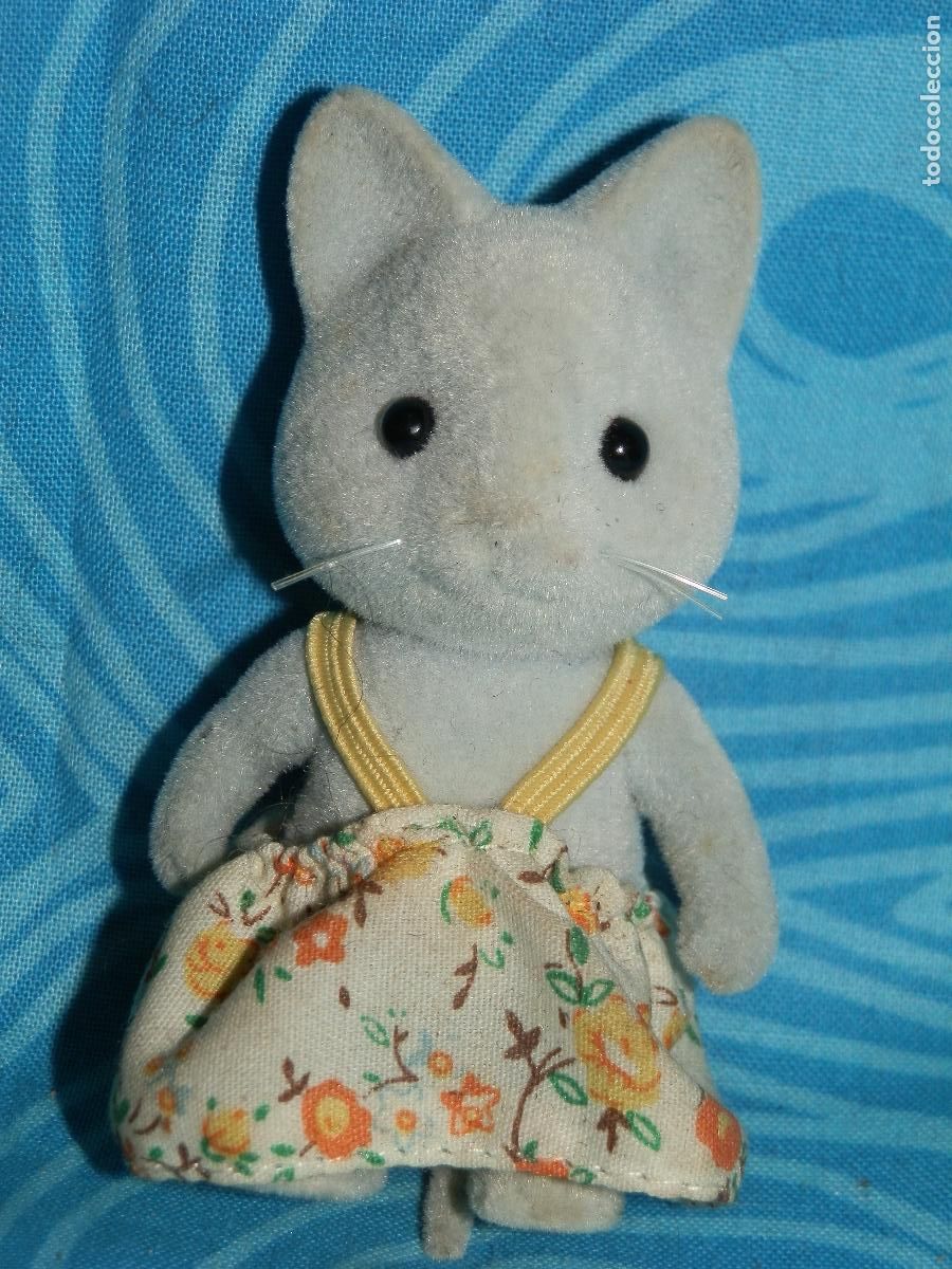 Mu&ntilde;ecas modernas: SYLVANIAN FAMILIES GATO DE SEDA