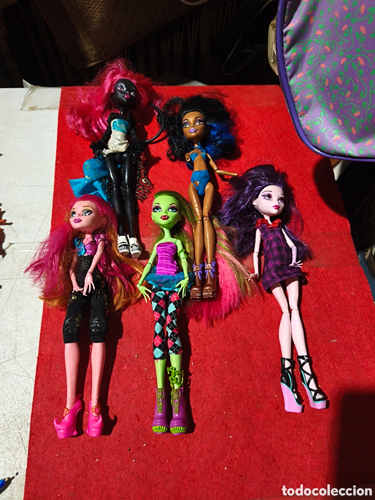 Mu&ntilde;ecas modernas: Lote mu&ntilde;ecas Monster high 2011 2012 2013