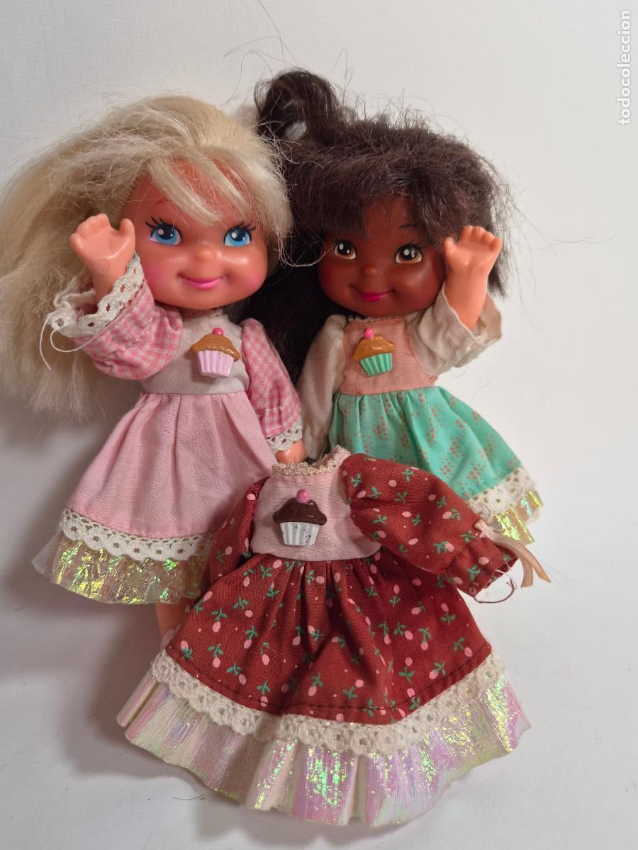 Mu&ntilde;ecas modernas: cherry merry muffin dolls doll mu&ntilde;eca mattel 1988 y vestidos