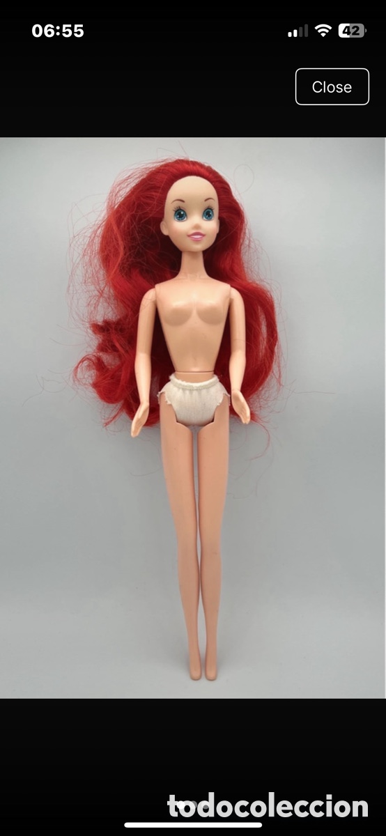 Mu&ntilde;ecas modernas: Disney La Sirenita Mu&ntilde;eca Ariel Simba Disney Princess