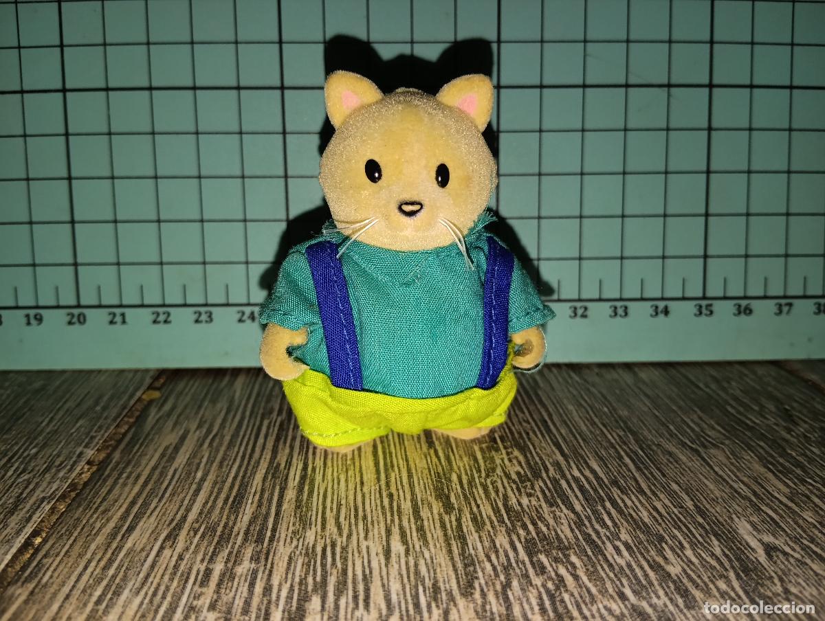 Mu&ntilde;ecas modernas: Figura Papa Gato Familia Whiskerelli Li'l Woodzeez Sylvanian Families Family