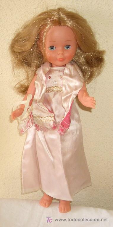 Mu&ntilde;ecas Nancy y Lucas: VESTIDO DE NOCHE ROSA DE NANCY - Foto 1