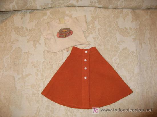 Mu&ntilde;ecas Nancy y Lucas: NANCY CONJUNTO FLOR DE LOS 70 - Foto 1