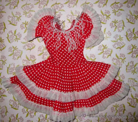 Mu&ntilde;ecas Nancy y Lucas: NANCY - ROPA ORIGINAL - VESTIDO DE GITANA - - Foto 1