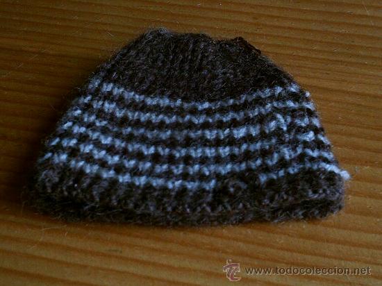 Mu&ntilde;ecas Nancy y Lucas: Gorro para Nancy de lana - Foto 1