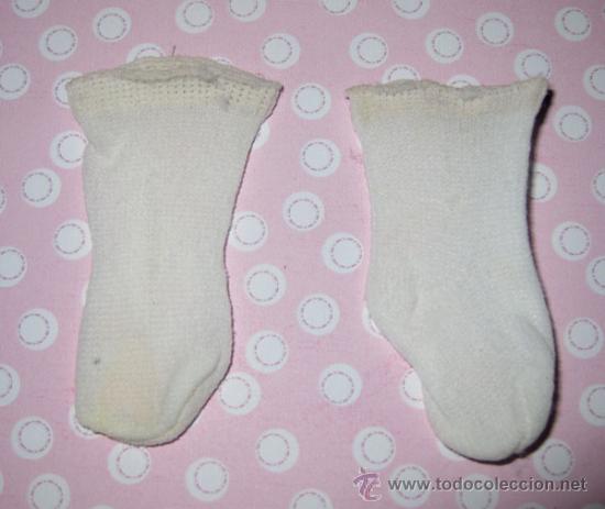 Mu&ntilde;ecas Nancy y Lucas: NANCY - ROPA NANCY ORIGINAL - CALECTINES BLANCOS - ORIGINAL - Foto 1