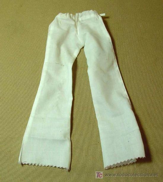 Mu&ntilde;ecas Nancy y Lucas: PANTALON BLANCO,ORIGINAL NANCY ? - Foto 2