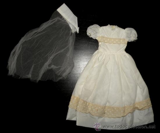 Mu&ntilde;ecas Nancy y Lucas: NANCY - ROPA ORIGINAL DE NANCY - VESTIDO DE COMUNION - ORIGINAL - Foto 1