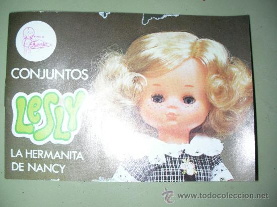 Mu&ntilde;ecas Nancy y Lucas: ANTIGUO CATALOGO LESLY - ENVIO GRATIS A ESPA&Ntilde;A - Foto 1