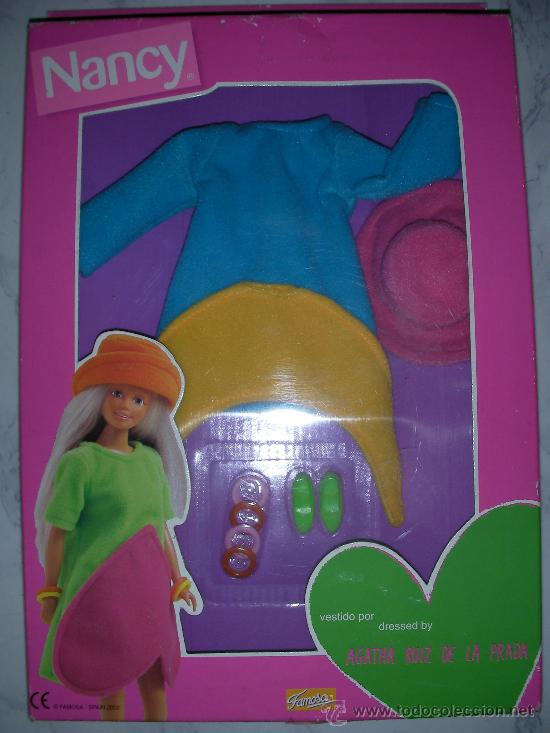 Mu&ntilde;ecas Nancy y Lucas: CAJA CONJUNTO NANCY DE AGATHA RUIZ DE LA PRADA 3 - Foto 1