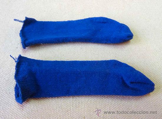 Mu&ntilde;ecas Nancy y Lucas: COMPLEMENTO, NANCY, ORIGINAL DE FAMOSA, CALCETINES, AZULES - Foto 2