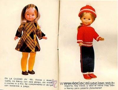 Mu&ntilde;ecas Nancy y Lucas: JERSEY DEL MODELO ESQUIANDO DE NANCY, CATALOGO DEL 74 - Foto 3