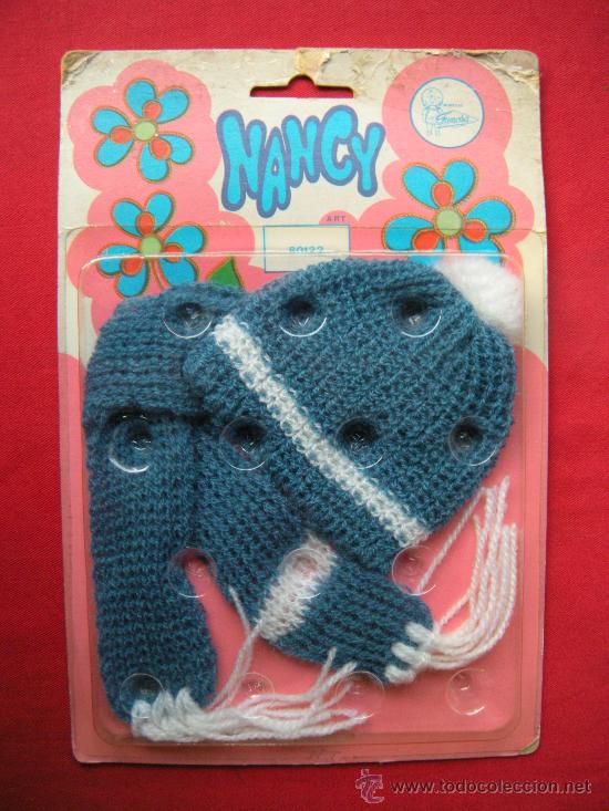 Mu&ntilde;ecas Nancy y Lucas: NANCY DE FAMOSA. BLISTER SIN USAR CON GORRO Y BUFANDA - Foto 1