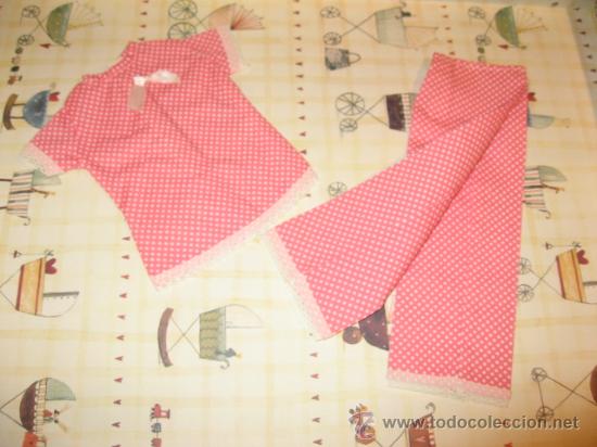 Mu&ntilde;ecas Nancy y Lucas: PIJAMA ROSA DE NANCY - Foto 1