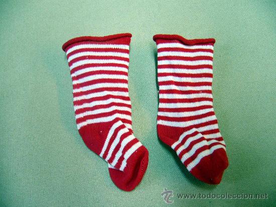 Mu&ntilde;ecas Nancy y Lucas: CALCETINES, NANCY, COMPLEMENTO, A RAYAS, MU&Ntilde;ECA - Foto 1