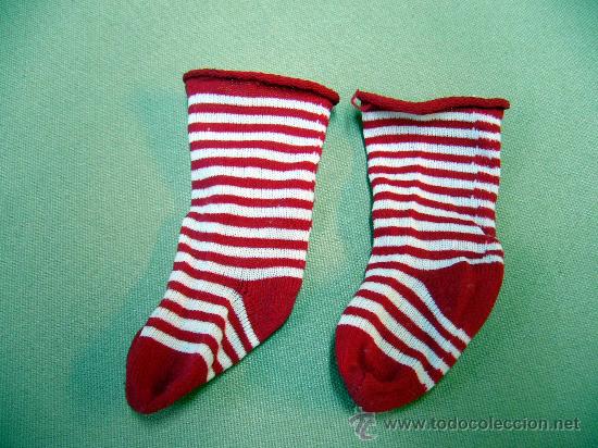 Mu&ntilde;ecas Nancy y Lucas: CALCETINES, NANCY, COMPLEMENTO, A RAYAS, MU&Ntilde;ECA - Foto 2