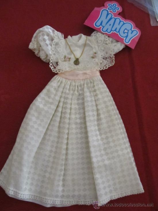 Mu&ntilde;ecas Nancy y Lucas: M69 ANTIGUO VESTIDO DE NANCY COMUNION CAJA 2 REF 6 - Foto 1