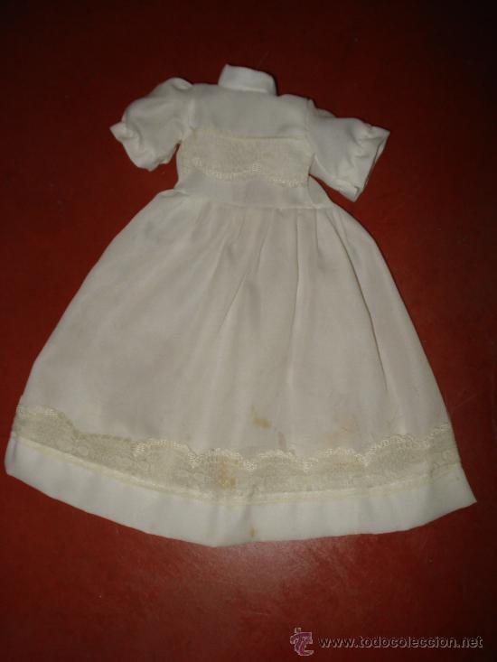 Mu&ntilde;ecas Nancy y Lucas: Antiguo Vestido de Comuni&oacute;n de NANCY Original . - Foto 1