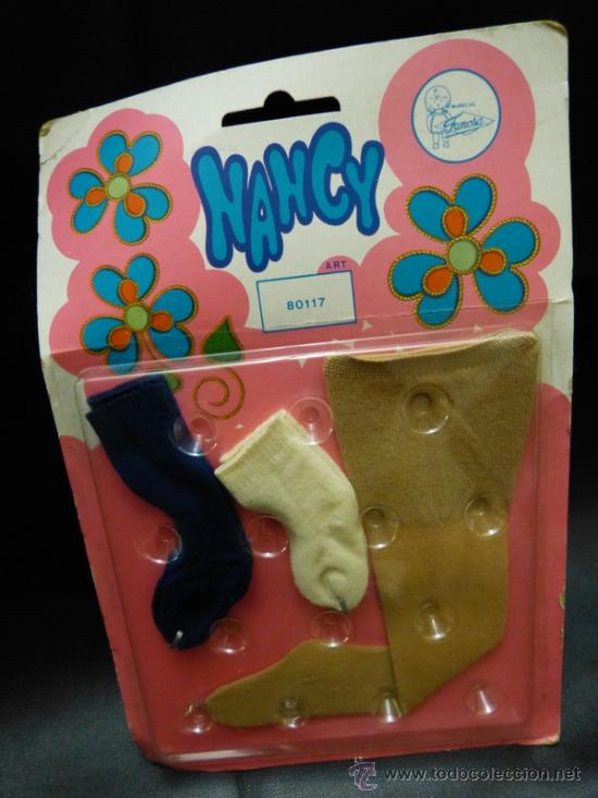 Mu&ntilde;ecas Nancy y Lucas: medias y calcetines Nancy - Foto 1