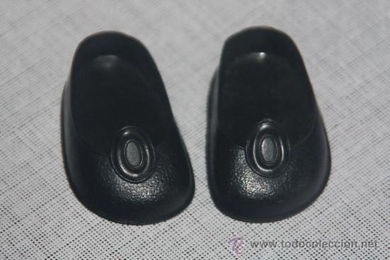 Mu&ntilde;ecas Nancy y Lucas: zapatos de boton negros nancy - Foto 1
