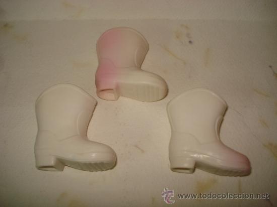 Mu&ntilde;ecas Nancy y Lucas: Antiguo Lote de Botas de NANCY Originales - Foto 2