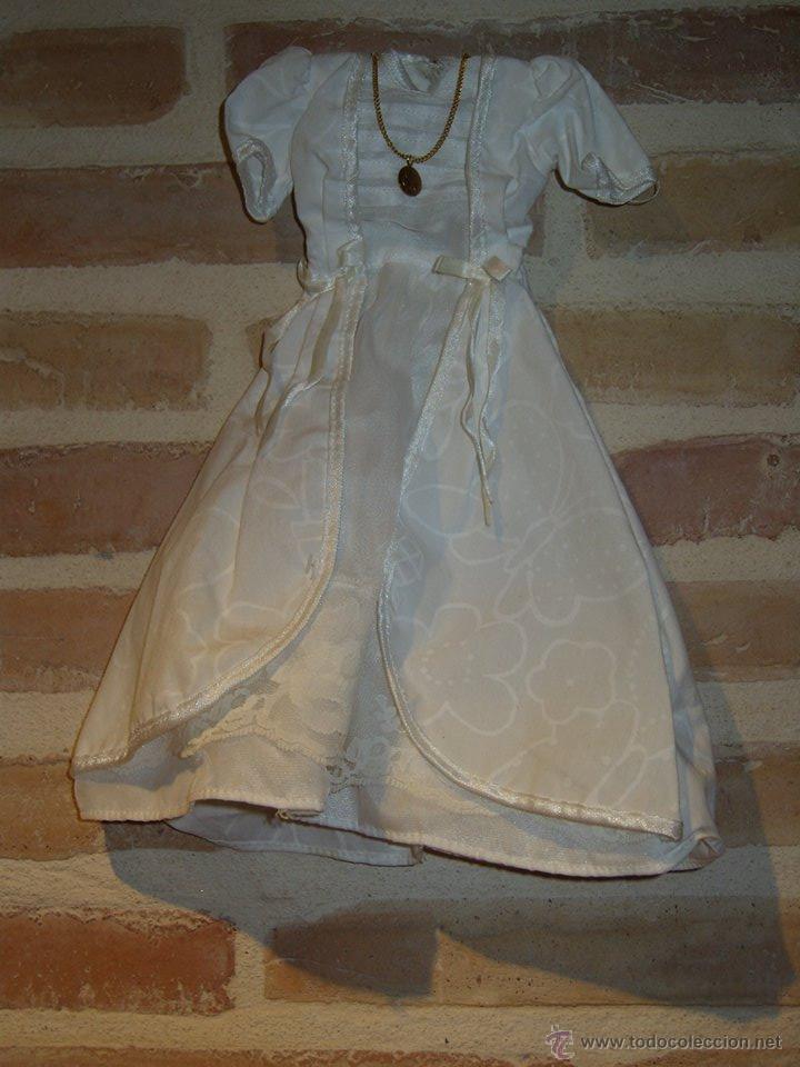 Mu&ntilde;ecas Nancy y Lucas: VESTIDO NANCY COMUNION.FAMOSA. - Foto 1