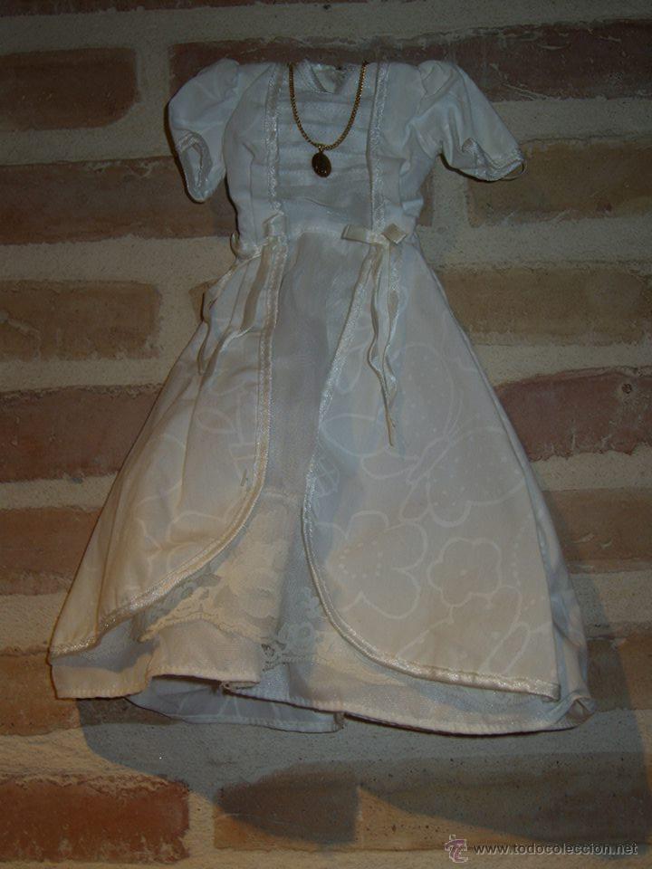 Mu&ntilde;ecas Nancy y Lucas: VESTIDO NANCY COMUNION.FAMOSA. - Foto 2