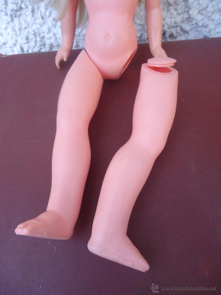 Mu&ntilde;ecas Nancy y Lucas: MU&Ntilde;ECA NANCY RUBIA DE LOS 80 CON LA JUNTA DE UNA PIERNA RAJADA - Foto 8