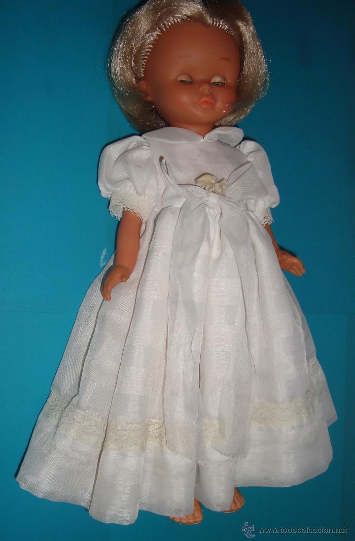 Mu&ntilde;ecas Nancy y Lucas: VESTIDO COMUNION DE MU&Ntilde;ECA NANCY - Foto 4