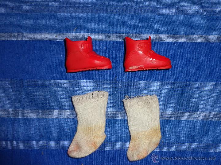 Mu&ntilde;ecas Nancy y Lucas: NANCY - NANCY, BOTAS GOMA Y CALCETINES ORIGINALES - Foto 1