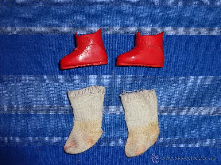 Mu&ntilde;ecas Nancy y Lucas: NANCY - NANCY, BOTAS GOMA Y CALCETINES ORIGINALES - Foto 2