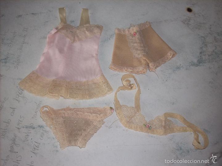 Mu&ntilde;ecas Nancy y Lucas: Cuatro piezas del conjunto Intimate de Nancy - Foto 1