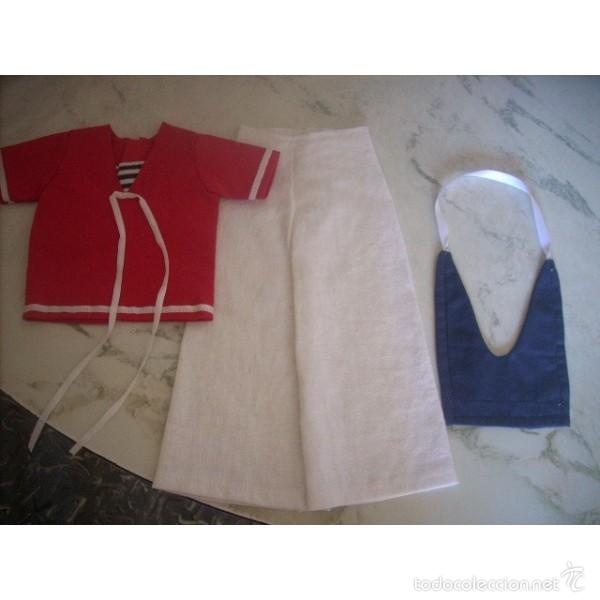 Mu&ntilde;ecas Nancy y Lucas: Conjunto Marinera, de la mu&ntilde;eca Nancy, r&eacute;plica - Foto 1
