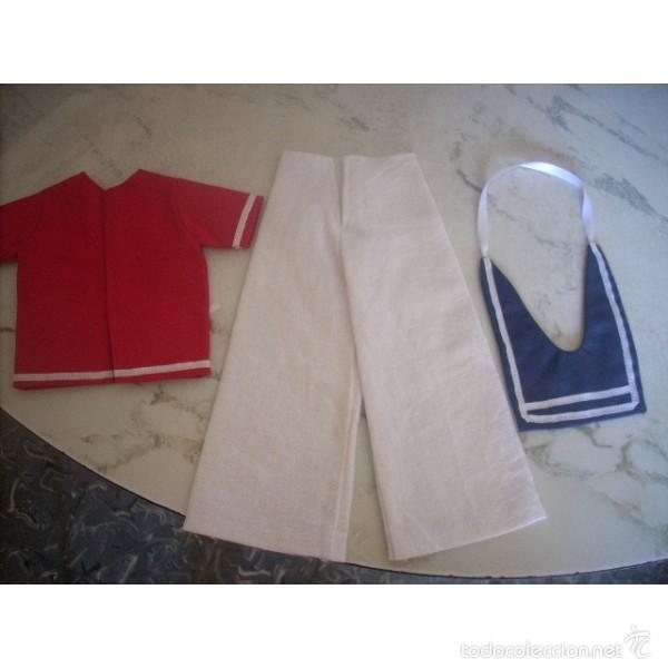 Mu&ntilde;ecas Nancy y Lucas: Conjunto Marinera, de la mu&ntilde;eca Nancy, r&eacute;plica - Foto 2