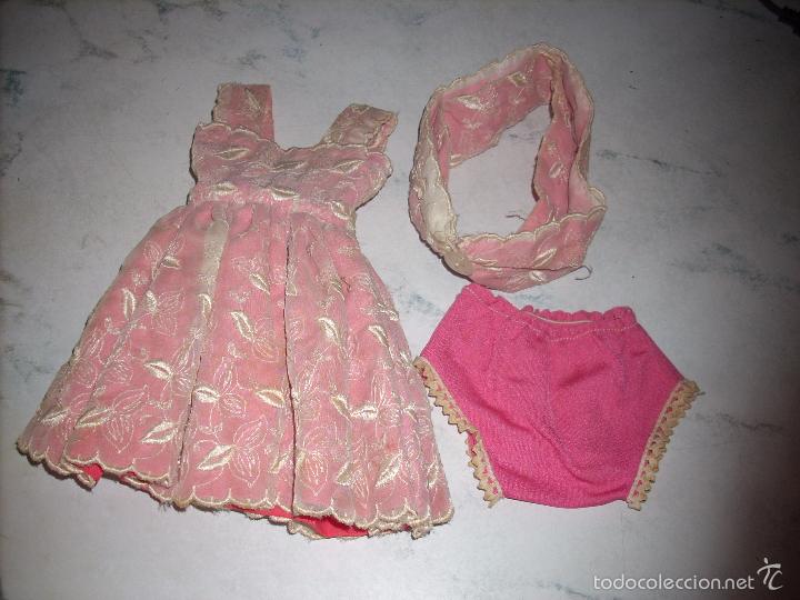 Mu&ntilde;ecas Nancy y Lucas: Vestido con complementos para Nancy, no original - Foto 1