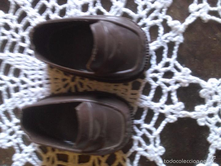 Mu&ntilde;ecas Nancy y Lucas: mocasines marron nancy - Foto 1