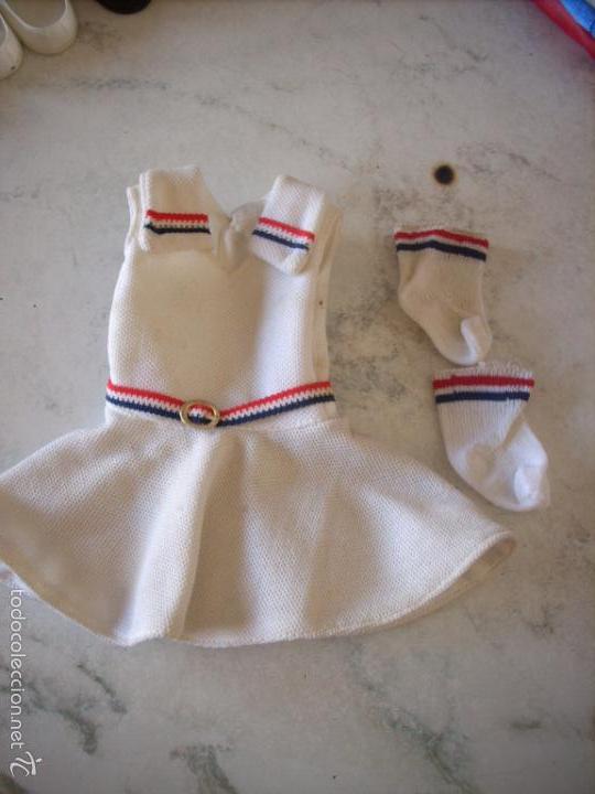 Mu&ntilde;ecas Nancy y Lucas: 3 piezas del conjunto Tenis, de Nancy - Foto 1