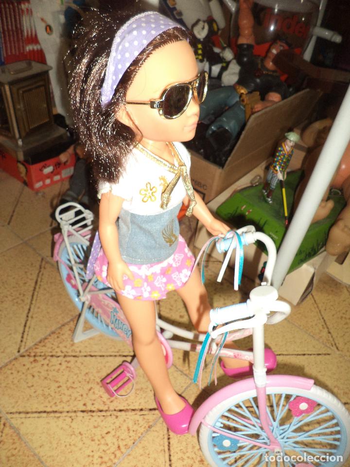 Mu&ntilde;ecas Nancy y Lucas: New Nancy en bicicleta.Famosa.Nancy moderna. - Foto 2